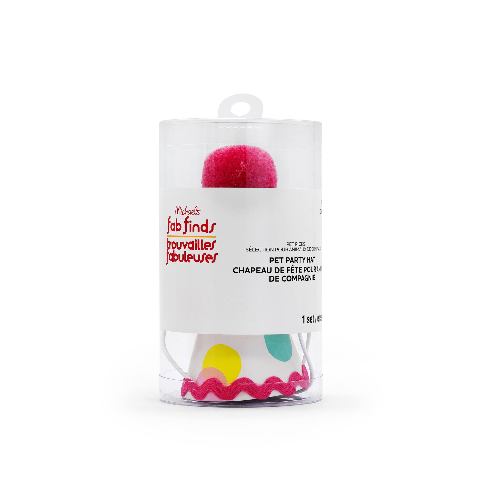 Assorted Small Pet Party Hat Set, 1pc. by Fab Finds